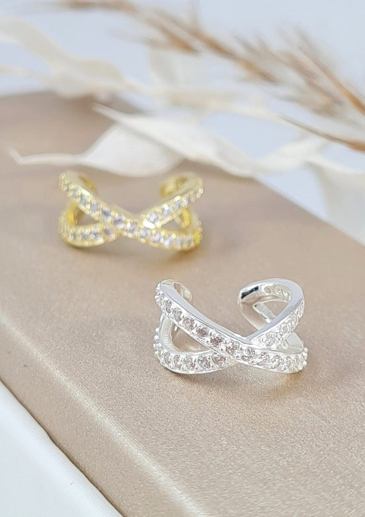 Earcuff Silber mit Zirkonia (DOS 116)