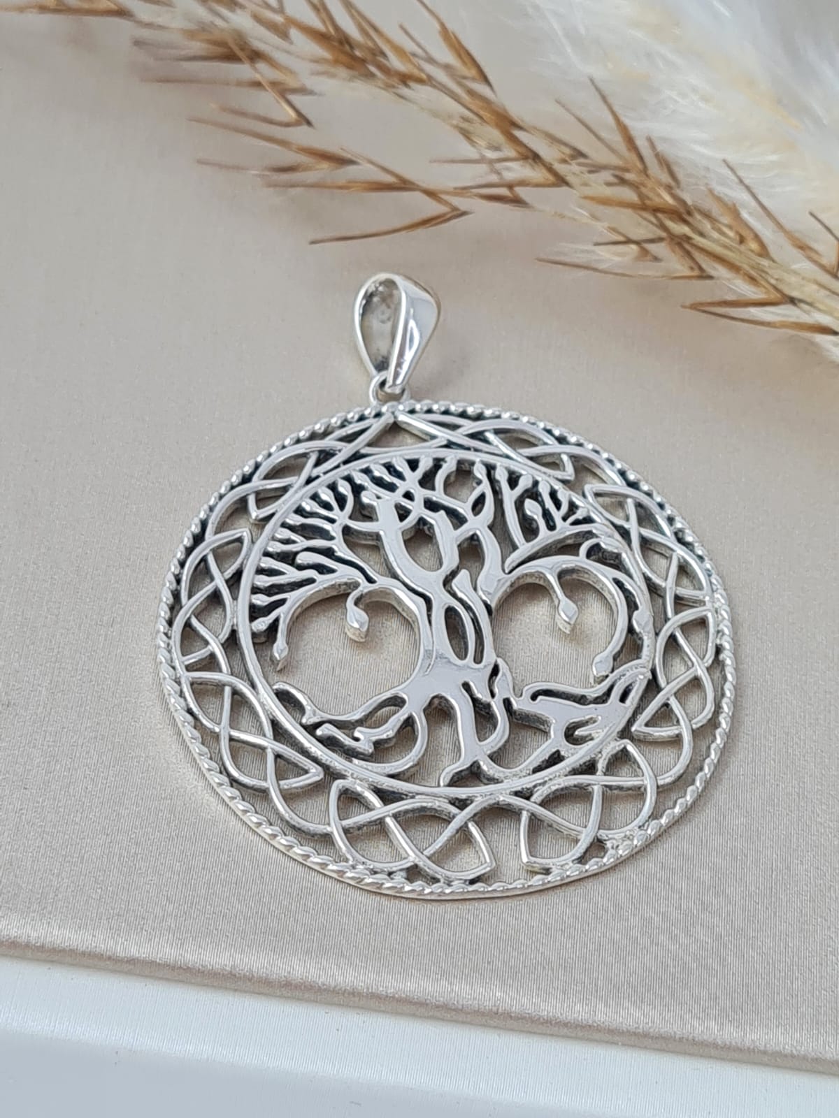 Silber Schmuck Anhänger Lebensbaum (DHSS 5)
