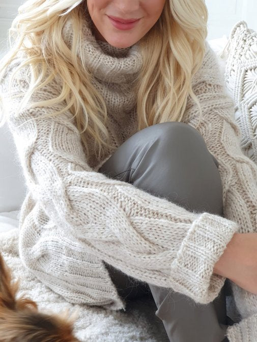 Pullover beige (P 10)