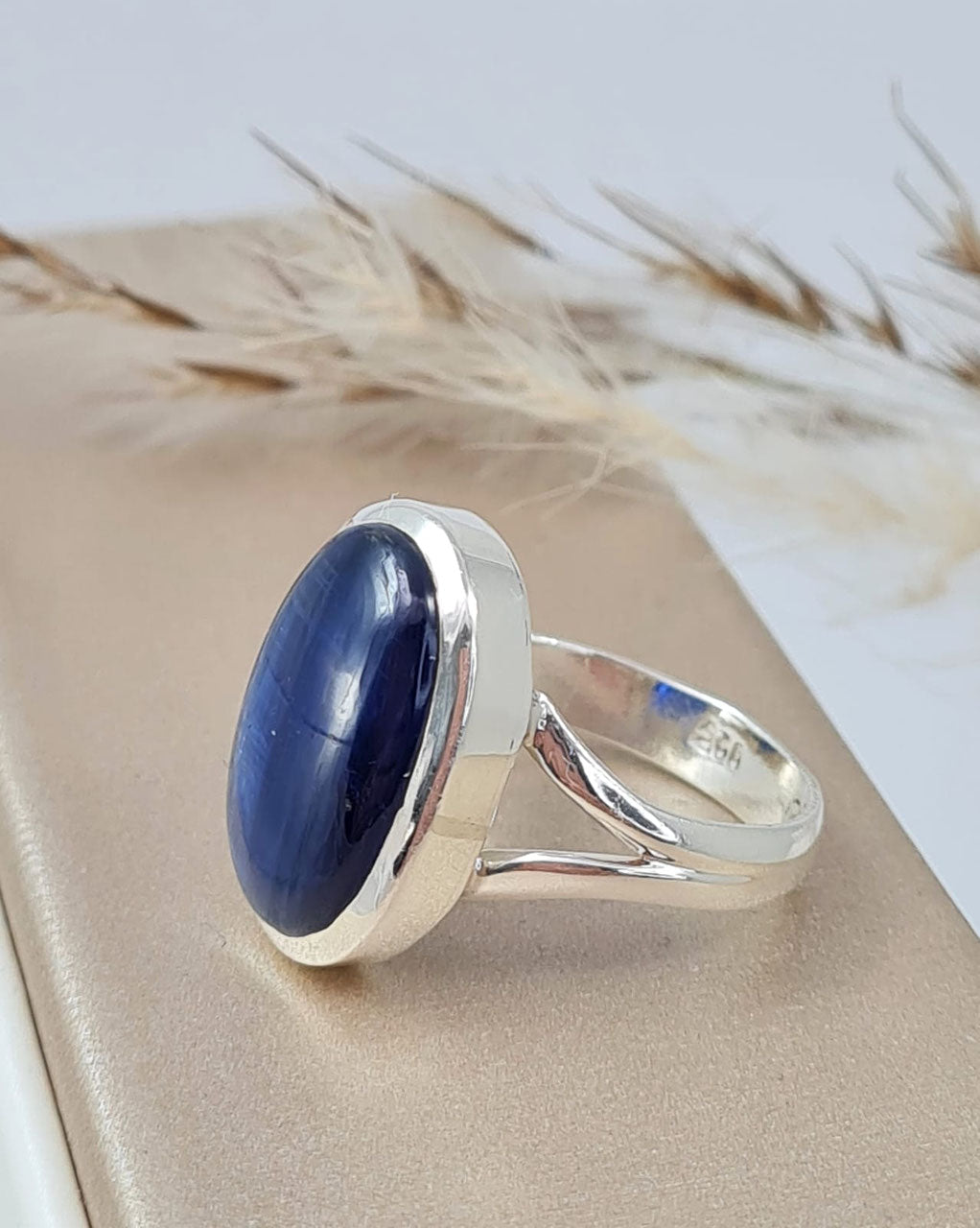 Silber Ring mit Kyanit (DFRS 4)