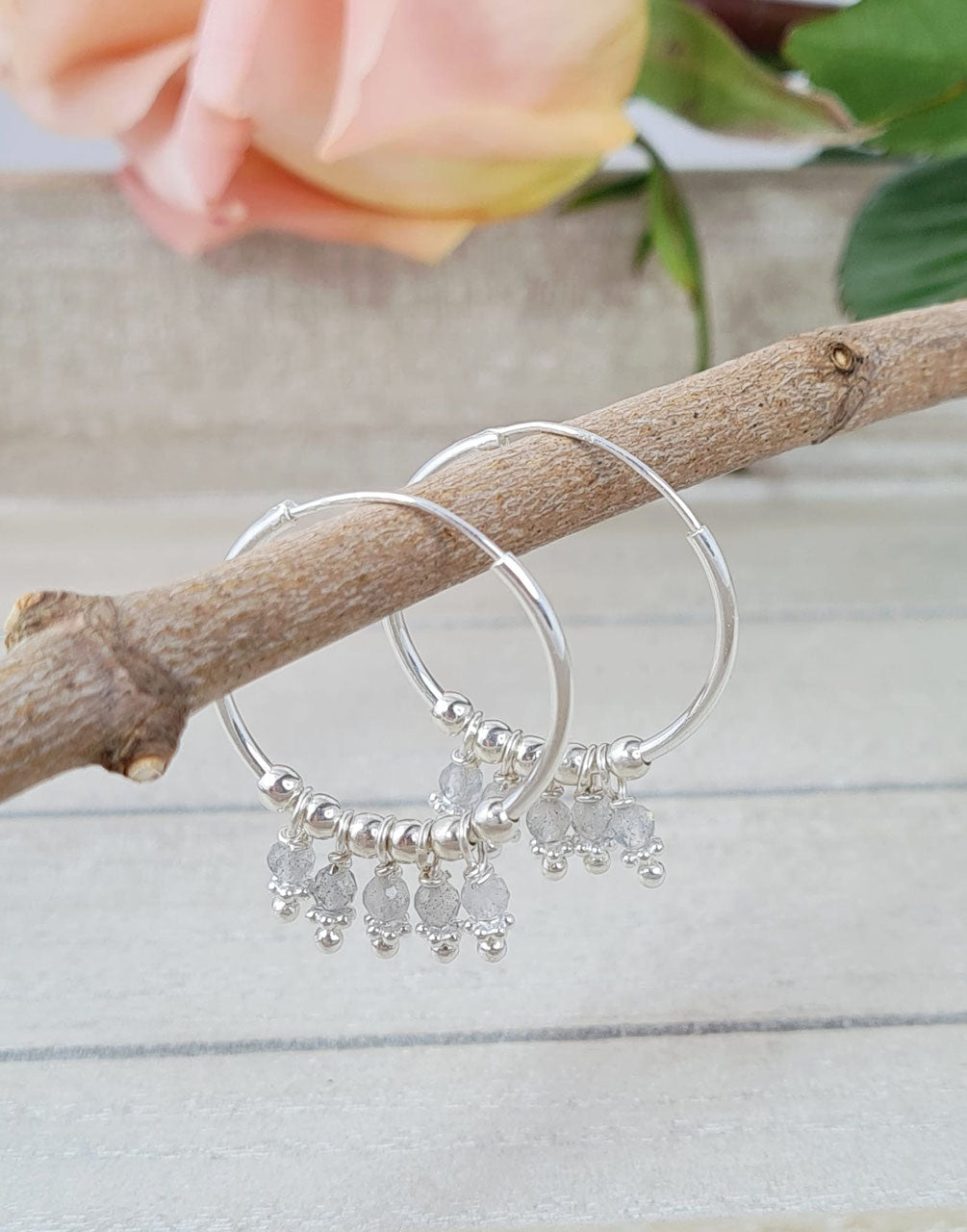 Creolen mit Labradorit * (DOS 80)