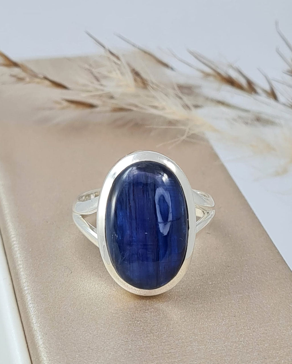 Silber Ring mit Kyanit (DFRS 4)