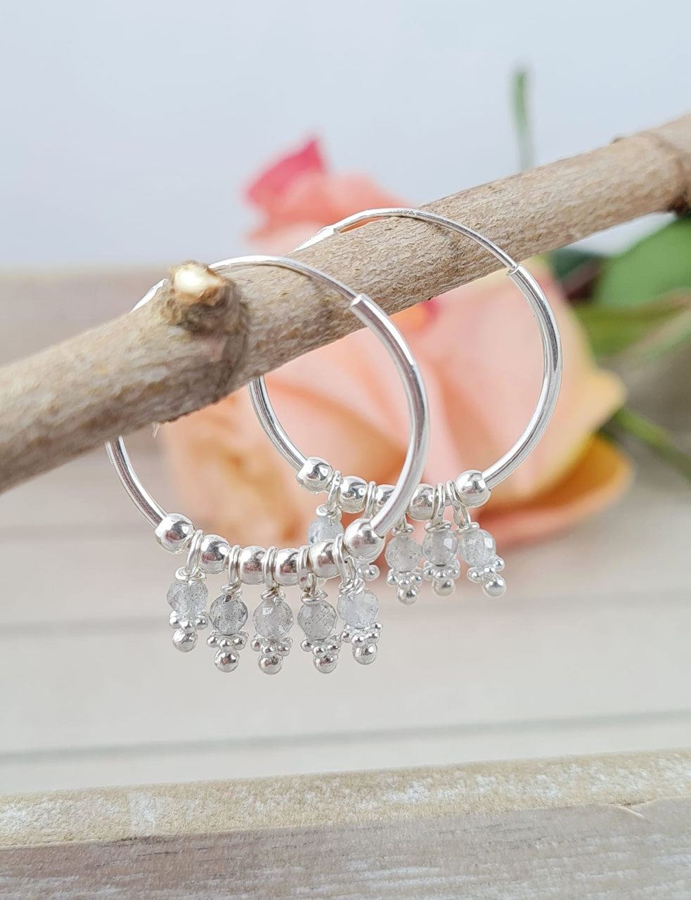 Creolen mit Labradorit * (DOS 80)