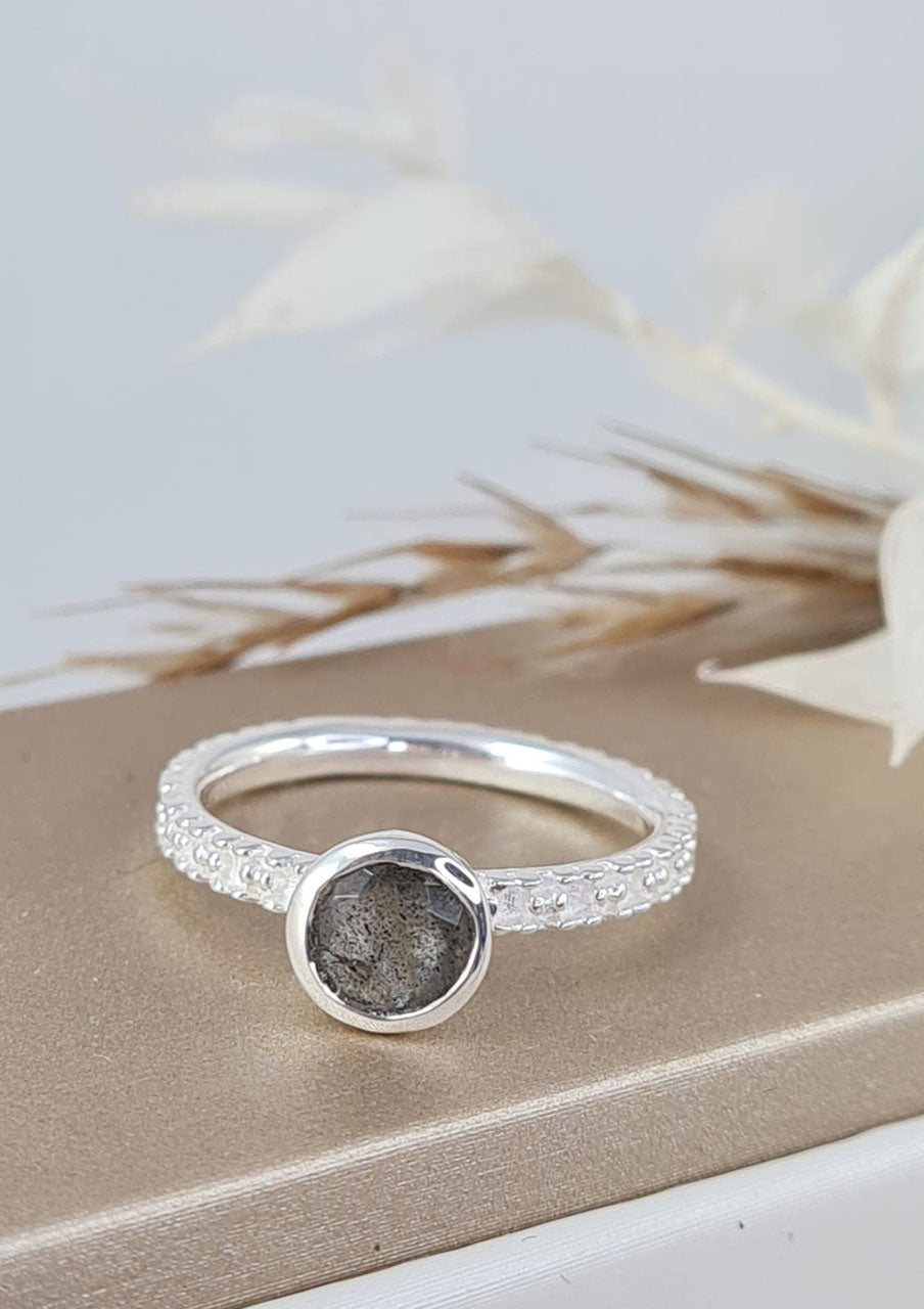 Labradorit Ring Silber 925 (DFR 100)