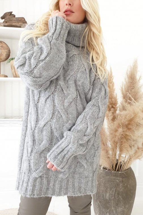 Pullover grau (P 11)