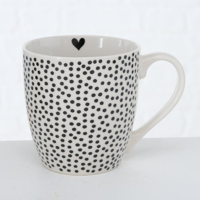 Tasse mit Punkten - SUNNY