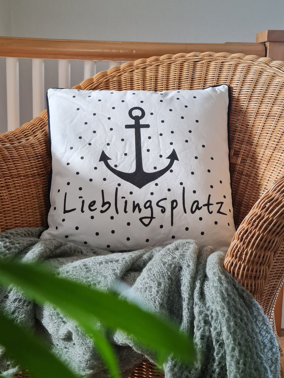 Kissen ANCHOR - Lieblingsplatz