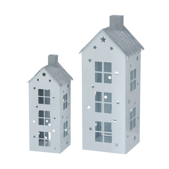 Laterne  Haus - Ladis (weiss/grau)