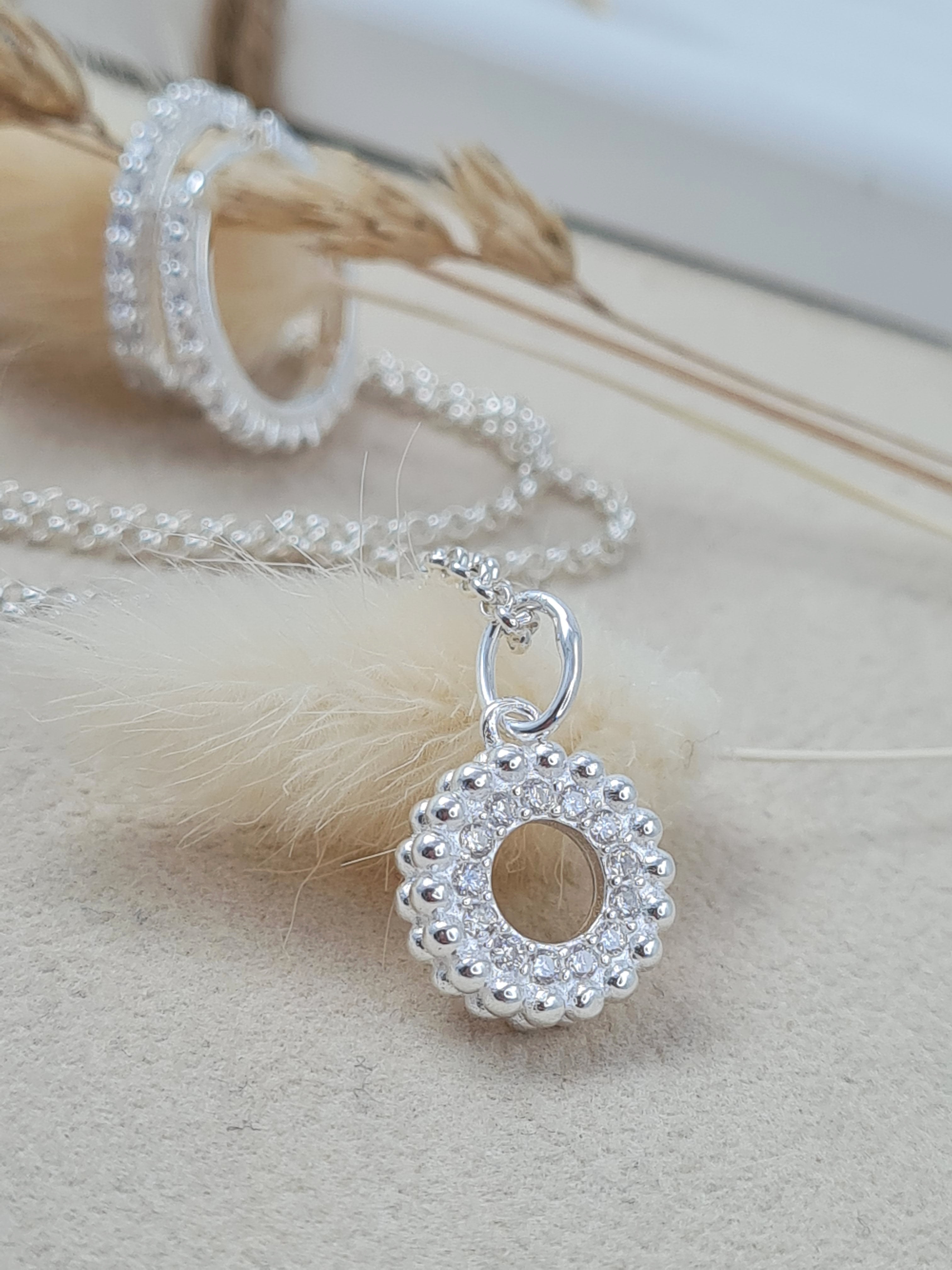 Schmuckset „Sparkle“ – 925 Silber & Zirkonia